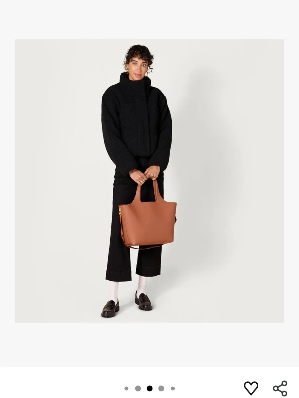 Amazon Essentials Soft Crossbody Tote Bag